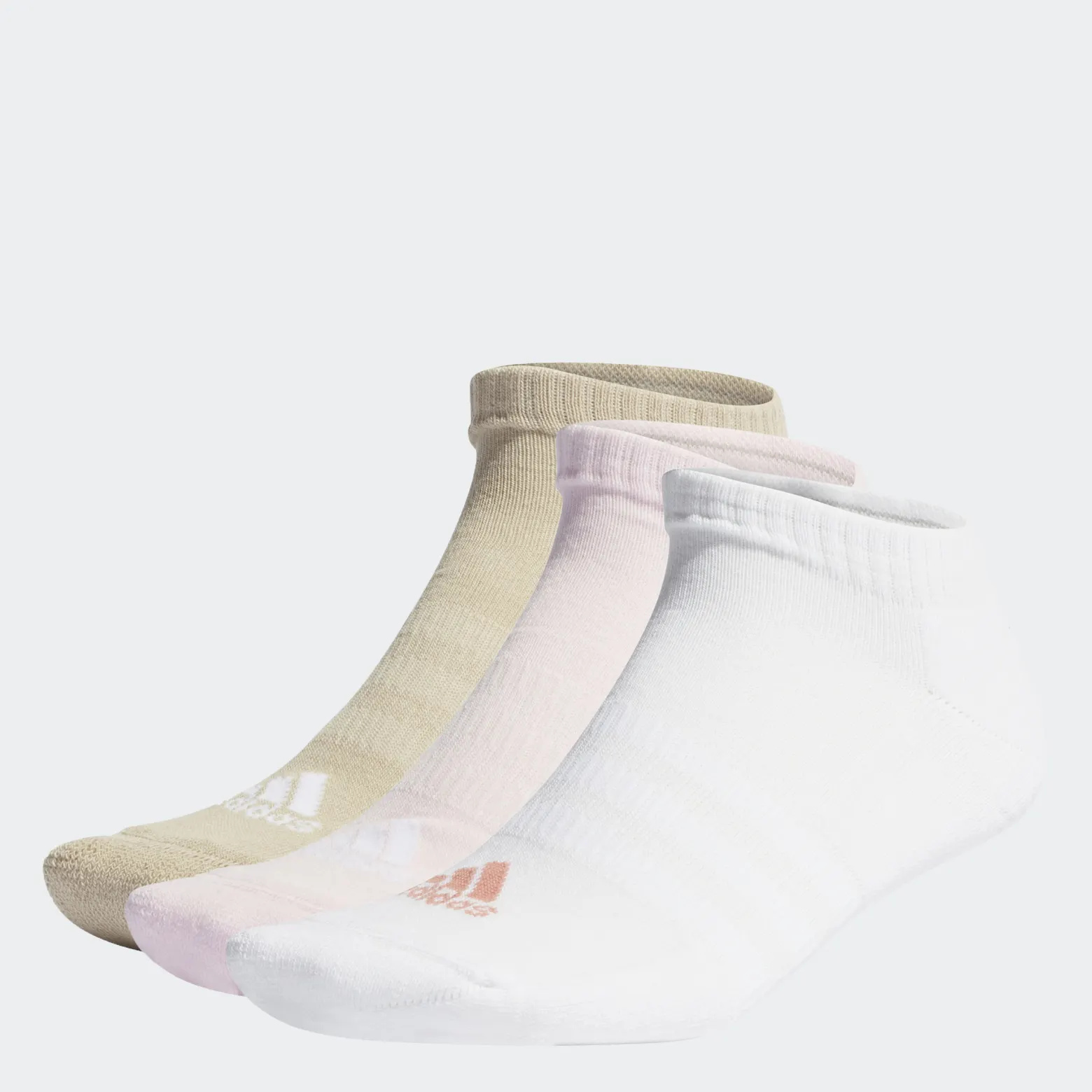 Три пари низьких шкарпеток Cushioned Low-Cut Socks Adidas Performance IJ8241_image_1