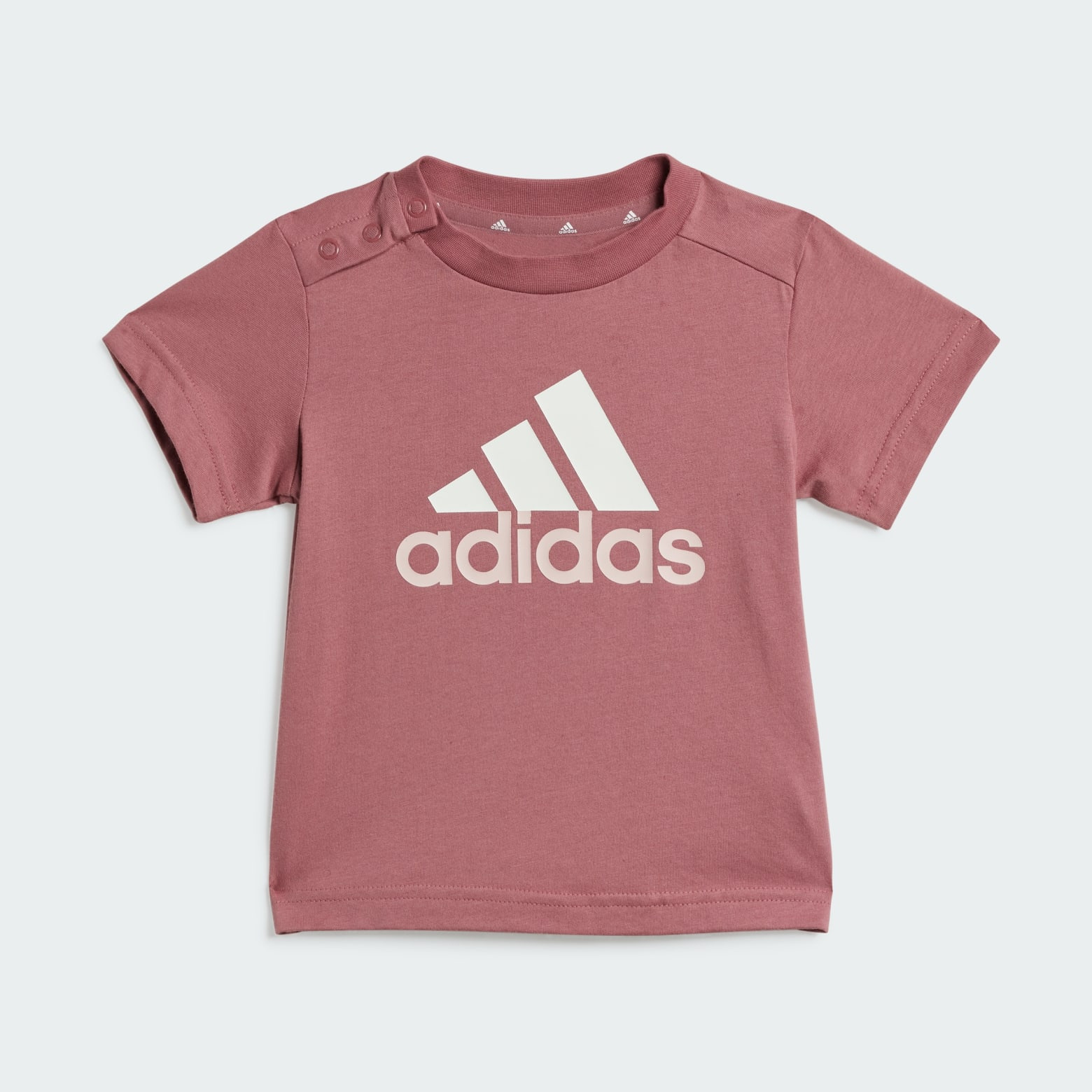 Комплект: шорты и футболка Essentials Organic Cotton Adidas Sportswear IZ4975_image_2