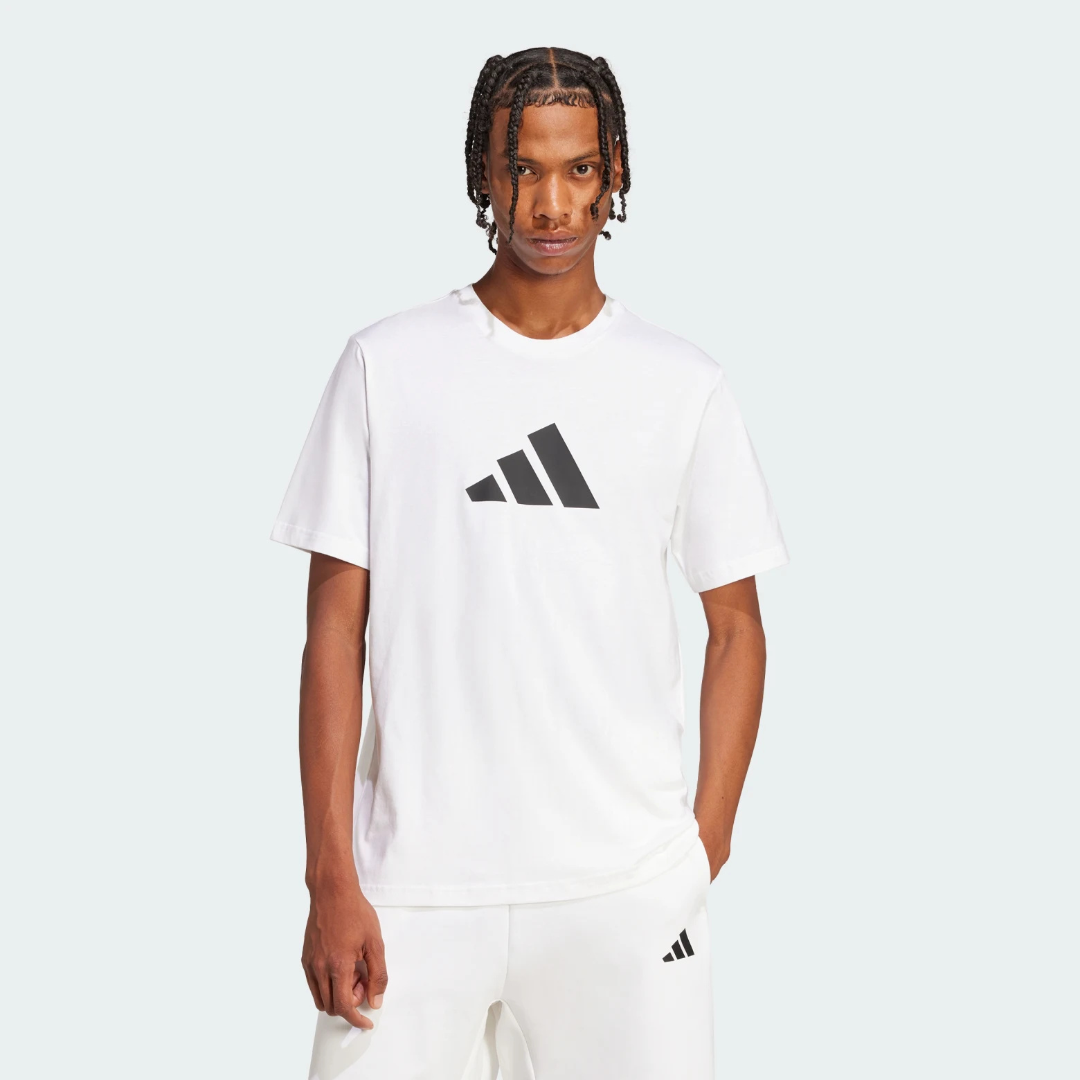 Футболка Future Icons 3 Bar Logo Adidas Sportswear JD4913_image_1