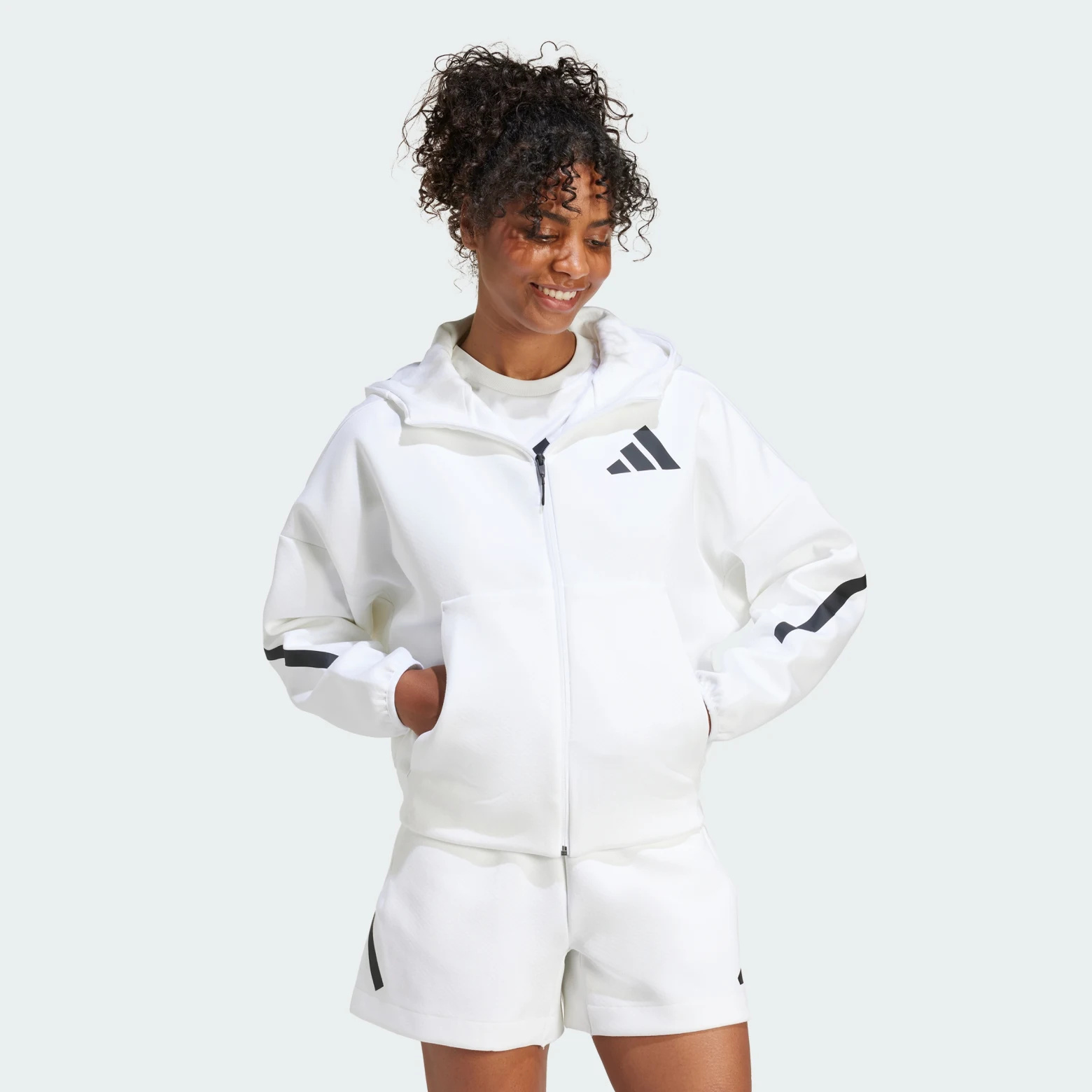 Худые Z.N.E. Full-Zip Adidas Sportswear JE7849_image_3
