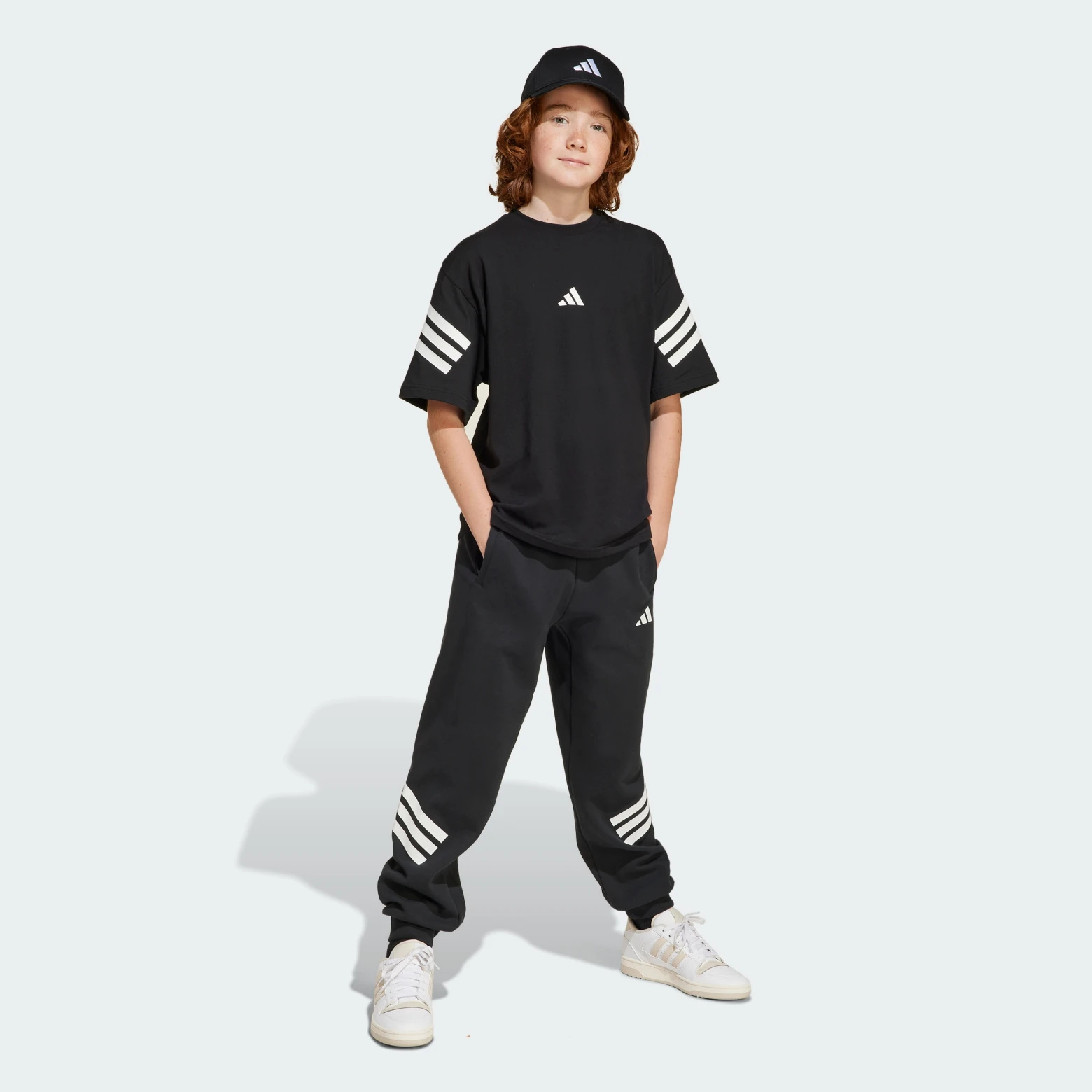 Футболка Future Icons 3-Stripes Kids Adidas Sportswear JN8092_image_3