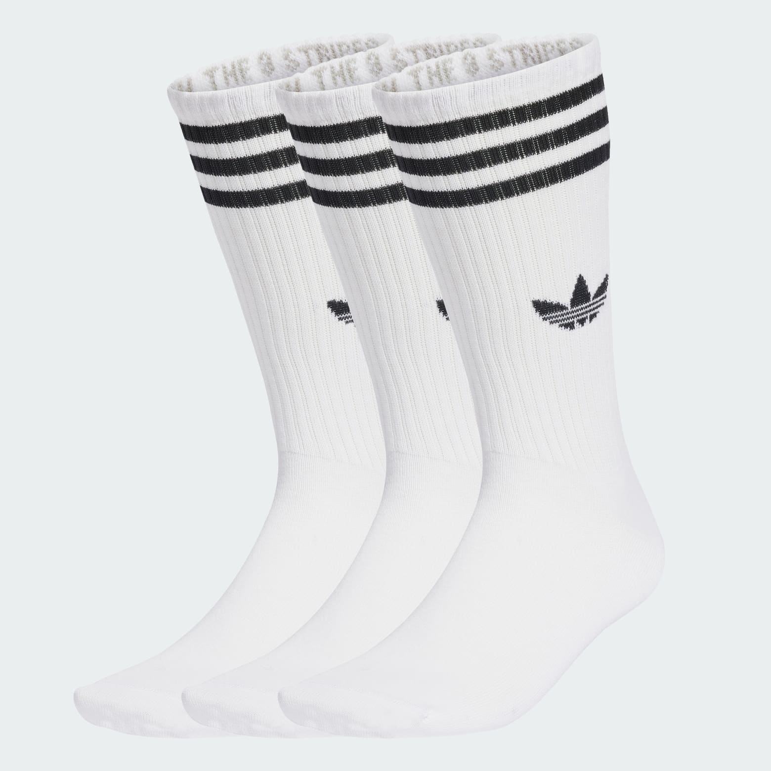 Три пары носков 3-Stripes High Crew Adidas Originals JV7416_image_1