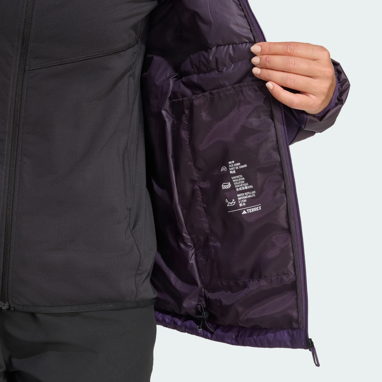 Пуховик Terrex Multi Light Down Climawarm Adidas JZ9988_image_5