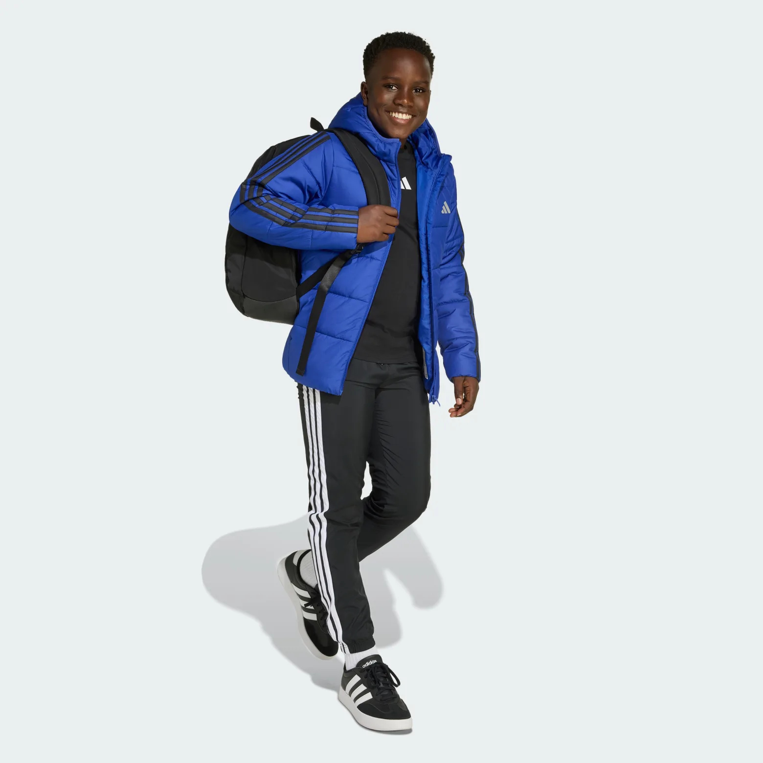 Куртка Essentials 3-Stripes Padded Kids Adidas Sportswear KA0832_image_4