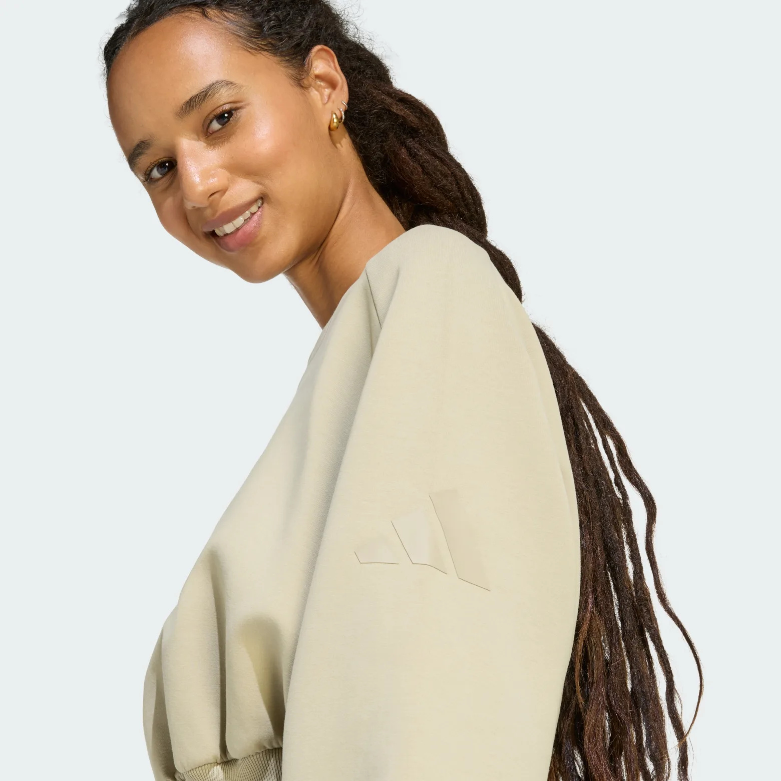 Свитшот ALL SZN Soft Lux Loose Adidas Sportswear KD2107_image_5