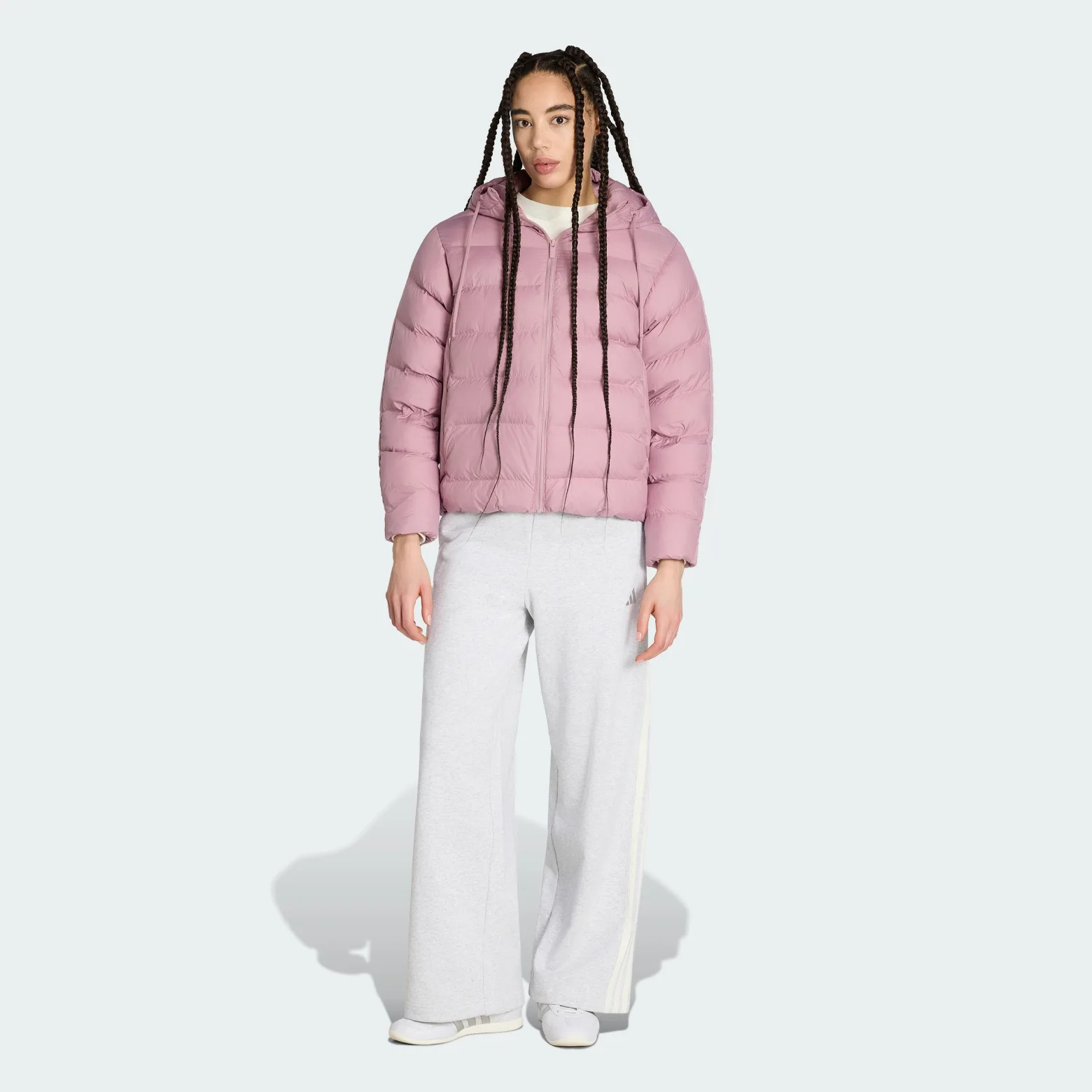 Куртка Essentials Climawarm 3-Stripes Synthetic Down Hooded Adidas Sportswear KF2706_image_3
