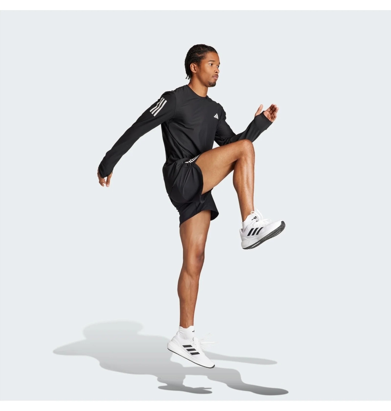 Лонгслив мужской Adidas Own The Run Long-Sleeve Top Black IN1486_image_4