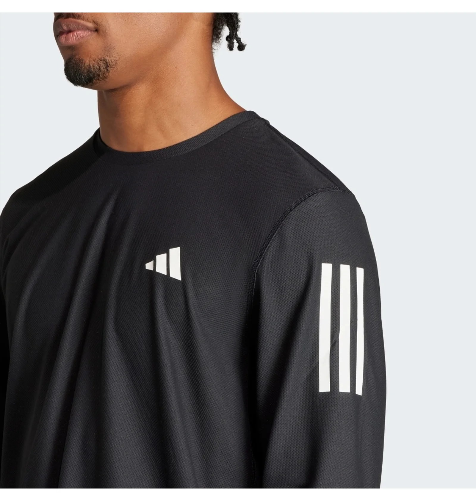 Лонгслив мужской Adidas Own The Run Long-Sleeve Top Black IN1486_image_6