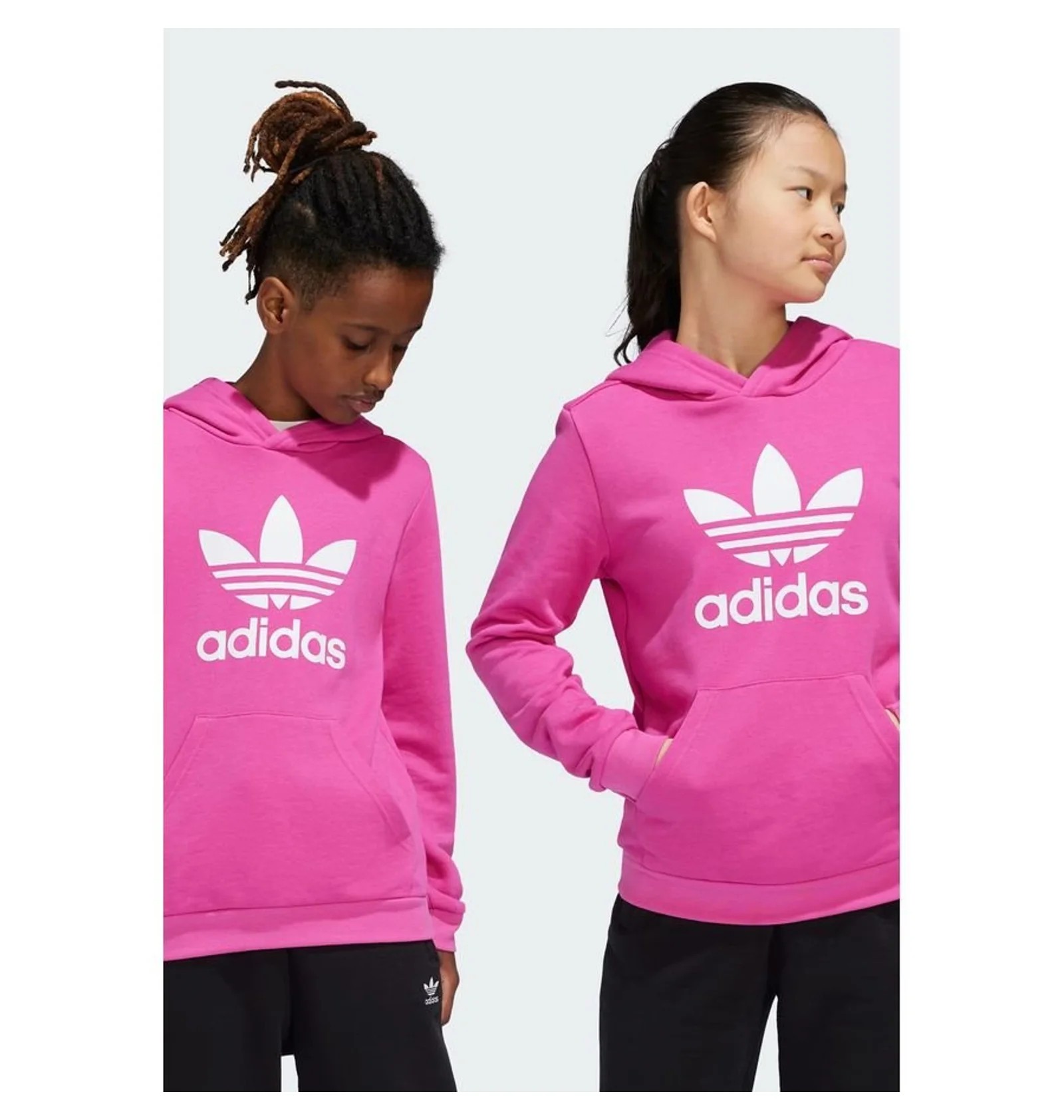 Худи детское Adidas Originals Trefoil Pink IY7444_image_2