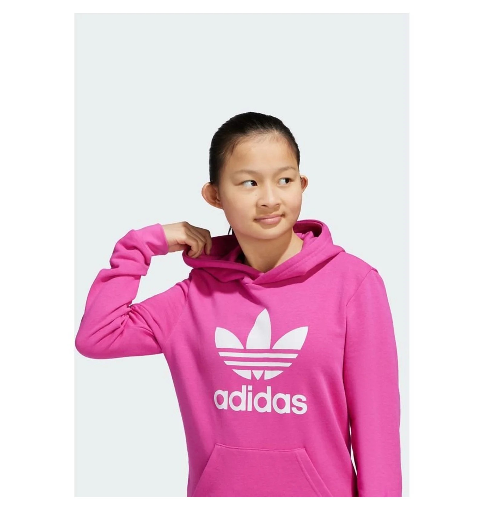 Худи детское Adidas Originals Trefoil Pink IY7444_image_5
