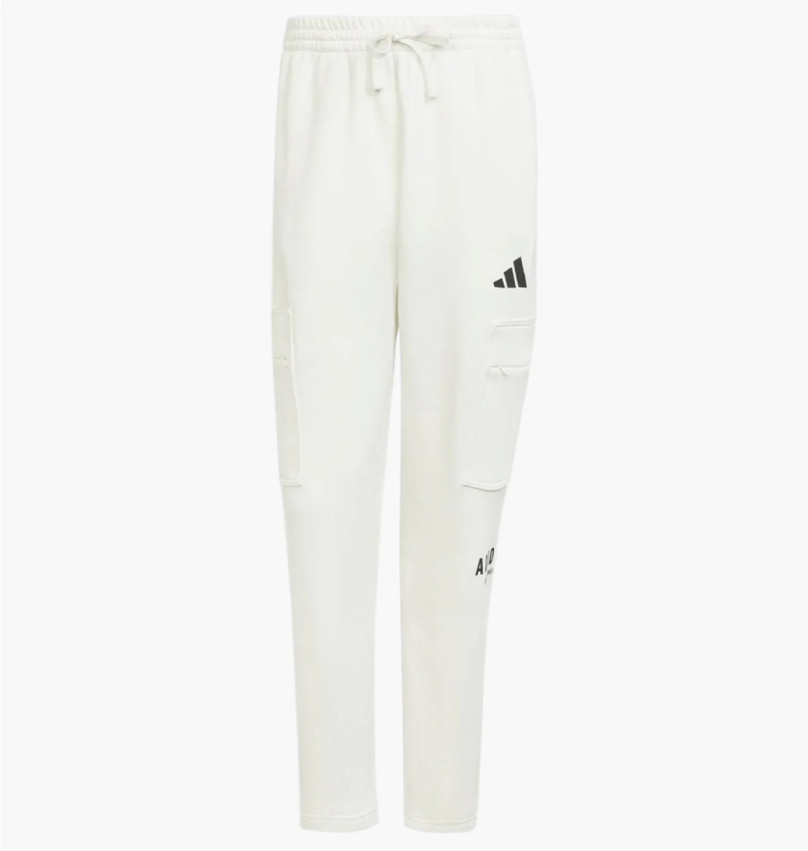 Штани чоловічі Adidas All Szn Fleece Graphic Loose Sportswear White JJ3664_image_1