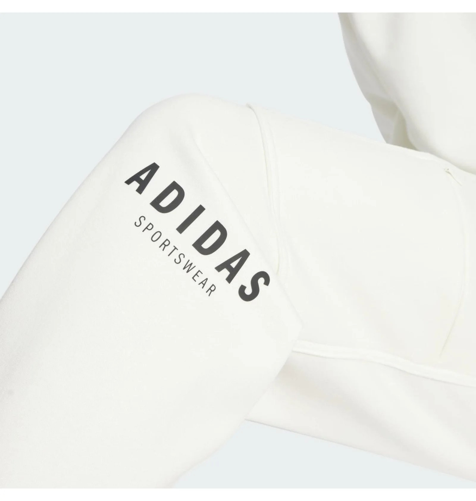 Штани чоловічі Adidas All Szn Fleece Graphic Loose Sportswear White JJ3664_image_5