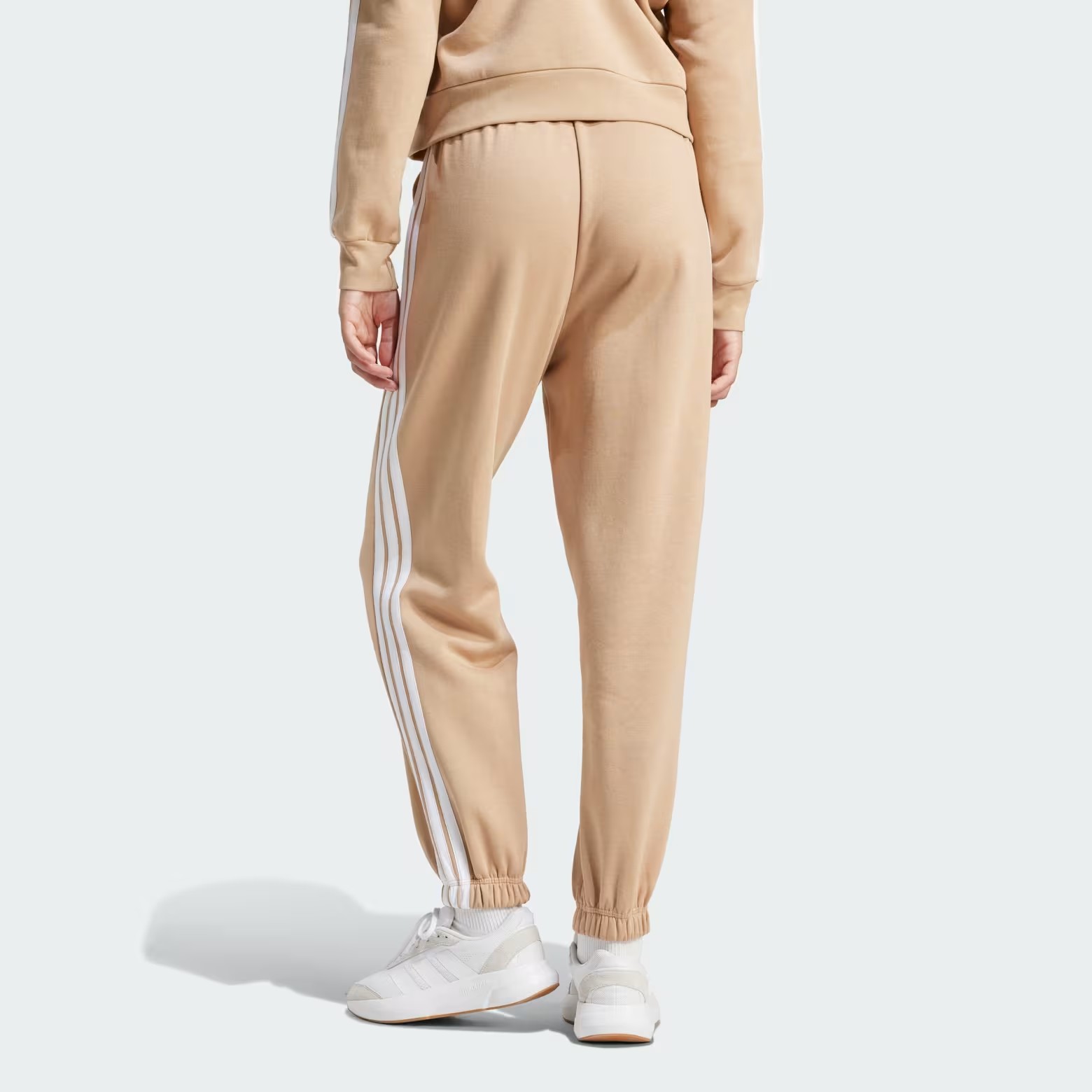 Джогеры Adidas Essentials 3-Stripes Fleece Loose-Fit JX7699_image_2