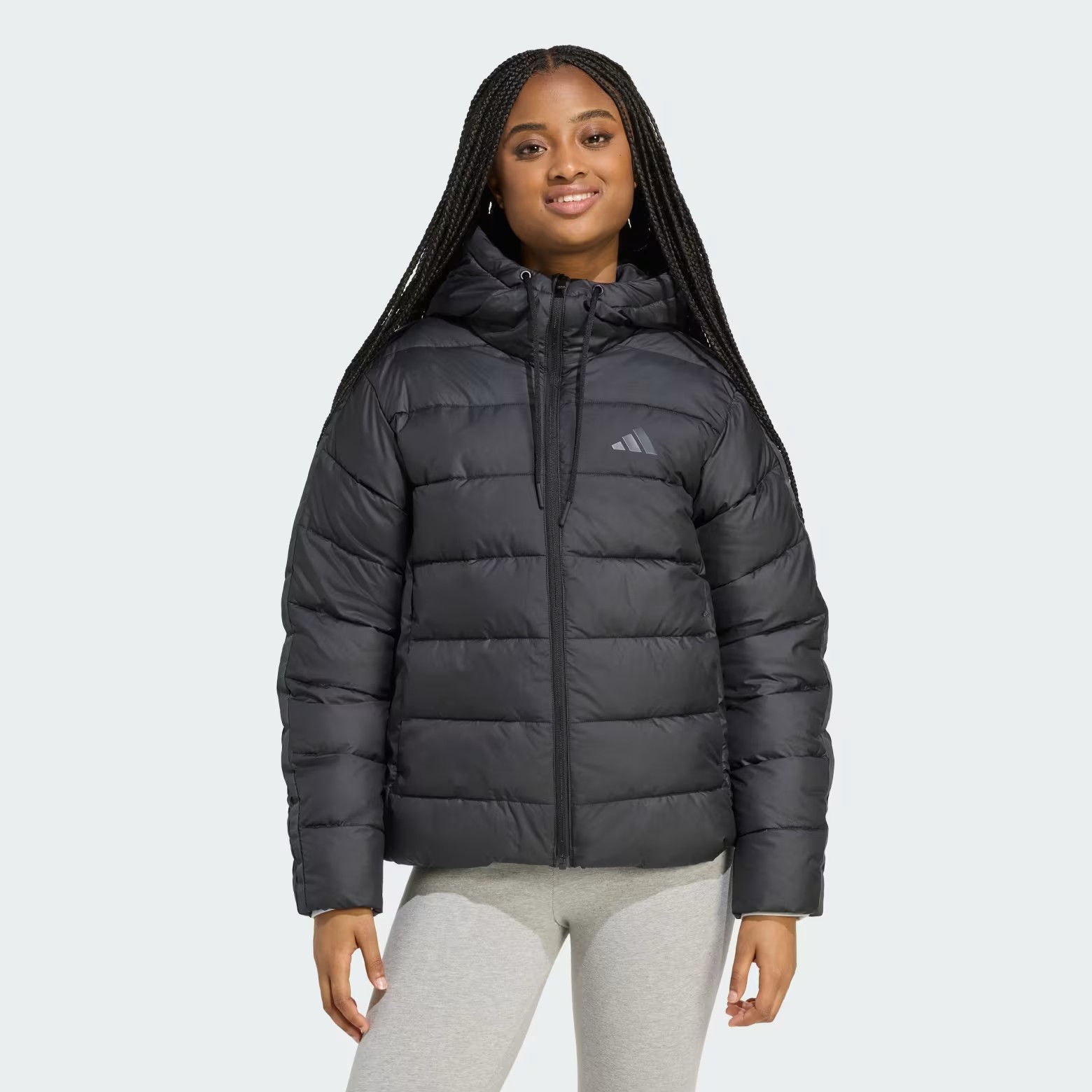 Adidas Куртка Essentials Climawarm 3-Stripes Synthetic Down Hooded JX7814_image_1