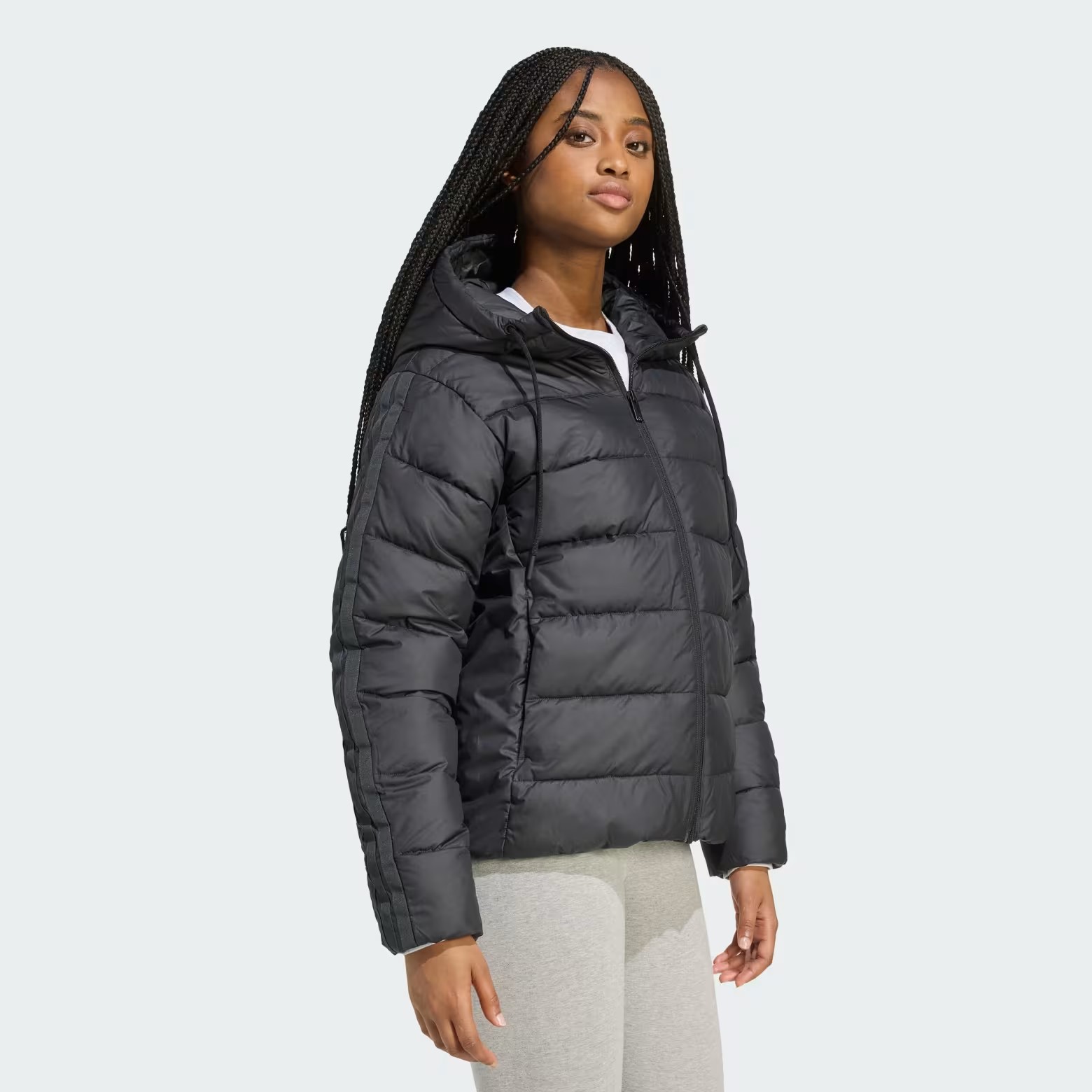 Adidas Куртка Essentials Climawarm 3-Stripes Synthetic Down Hooded JX7814_image_3