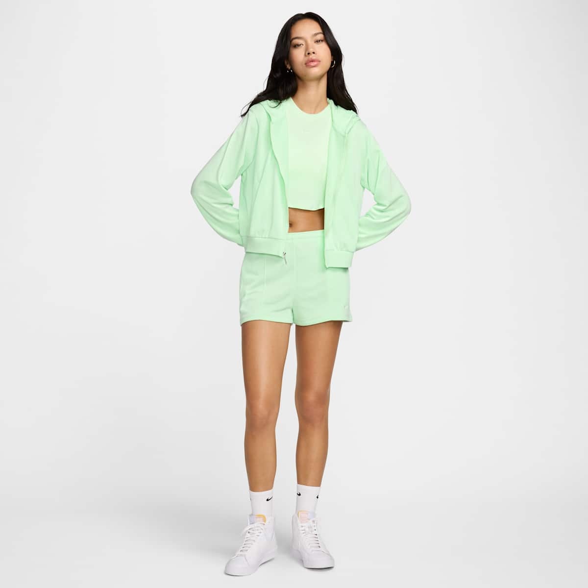 Жіноча Толстовка Nike W NSW Chll Ft Fz Hdy FN2415-376_image_8
