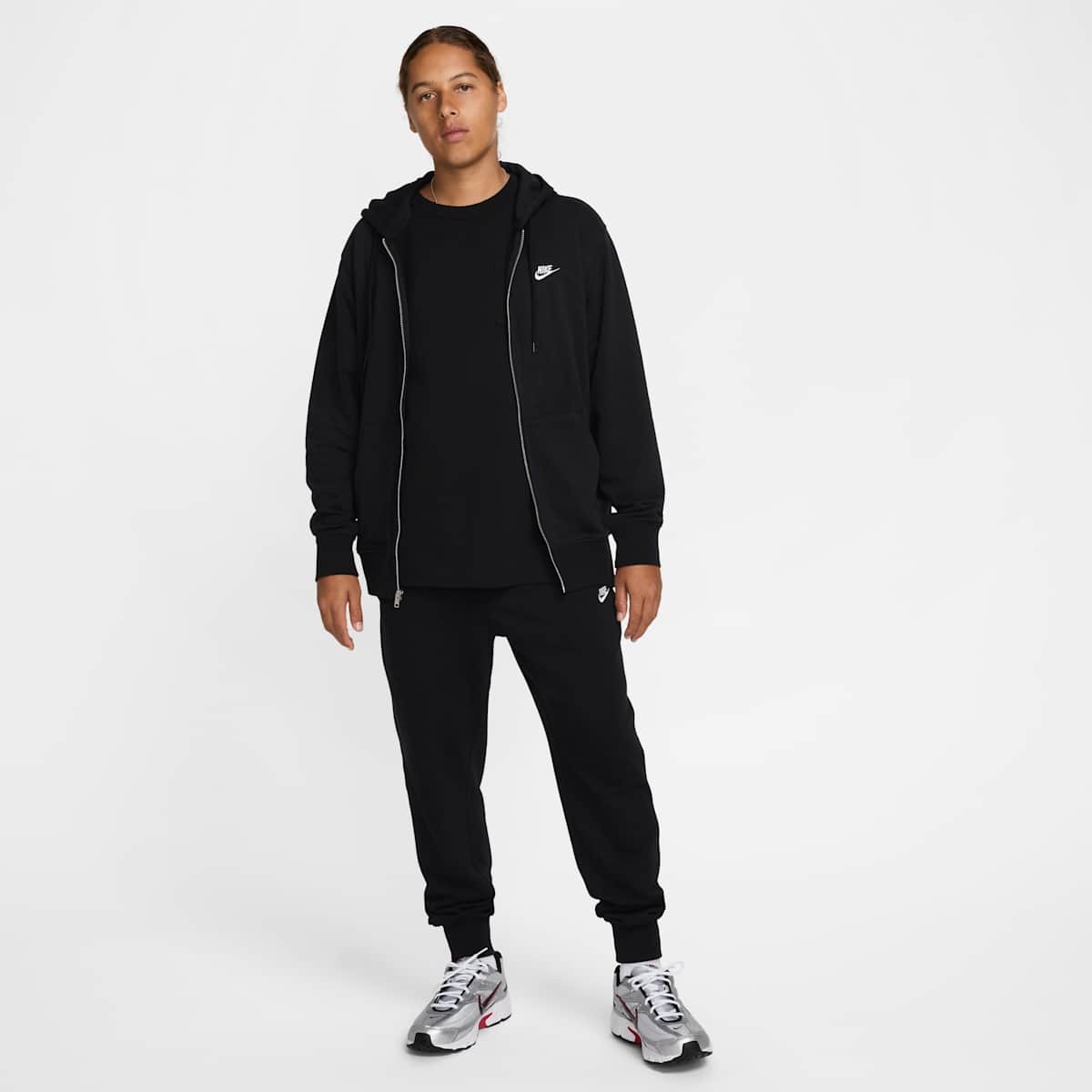 Чоловіча толстовка Nike M Nk Club Ft Fz Black FN3884-010_image_8