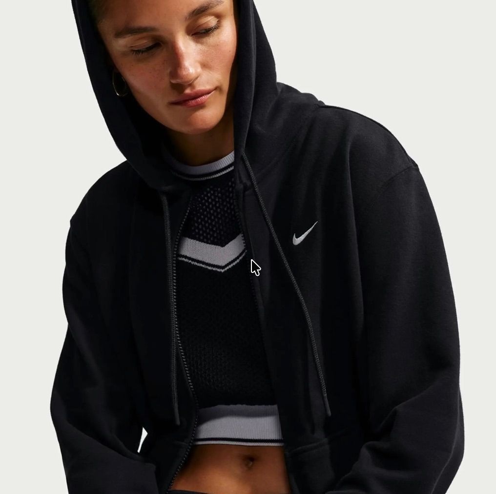 Толстовка жіноча Nike W Nk Stdo Flc Lw Std Fz Hdy IM8114-001_image_1
