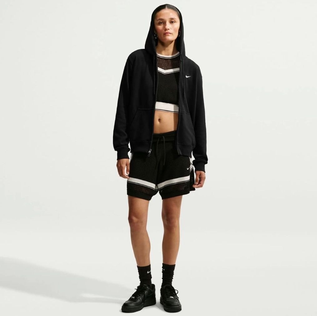 Толстовка жіноча Nike W Nk Stdo Flc Lw Std Fz Hdy IM8114-001_image_5