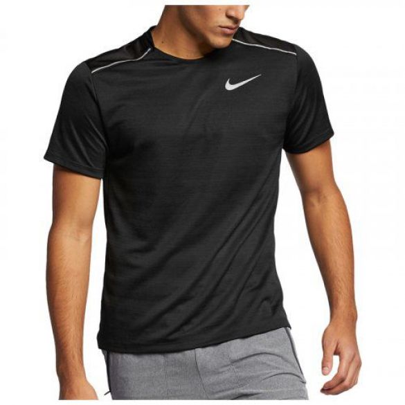Чоловіча бігова футболка Nike Dry Miler Top Ss AJ7565-010_image_1