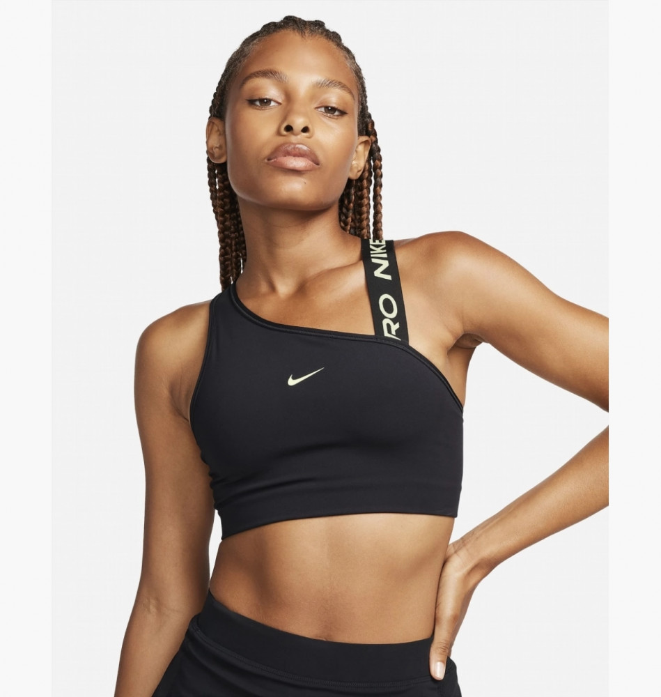Женский топ Nike Pro Dri-Fit Swoosh Asymmetric Bra DM0570-011_image_3