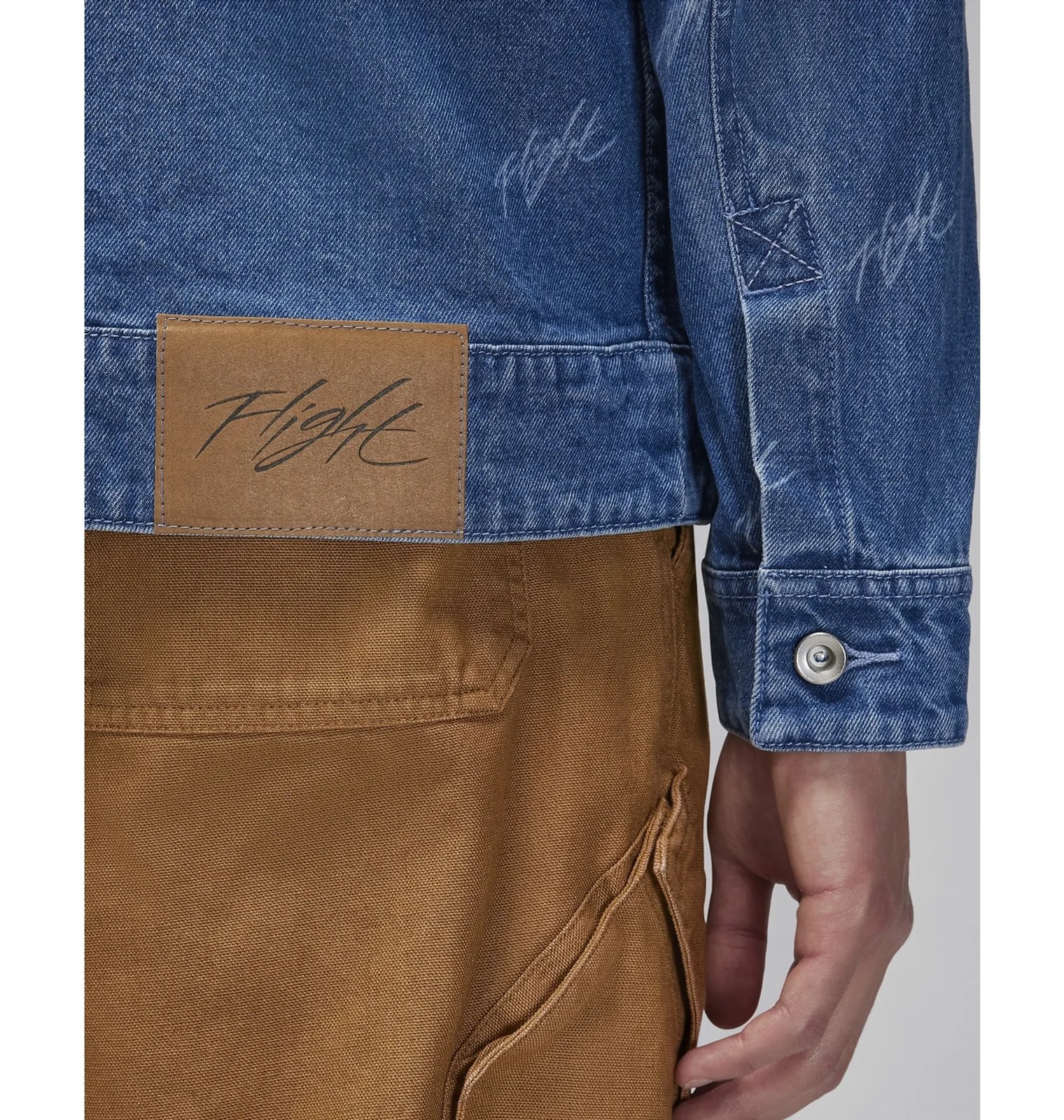 Джинсовка чоловіча Air Jordan Flight Heritage Demim-Jacke Blue FN4649-436_image_6