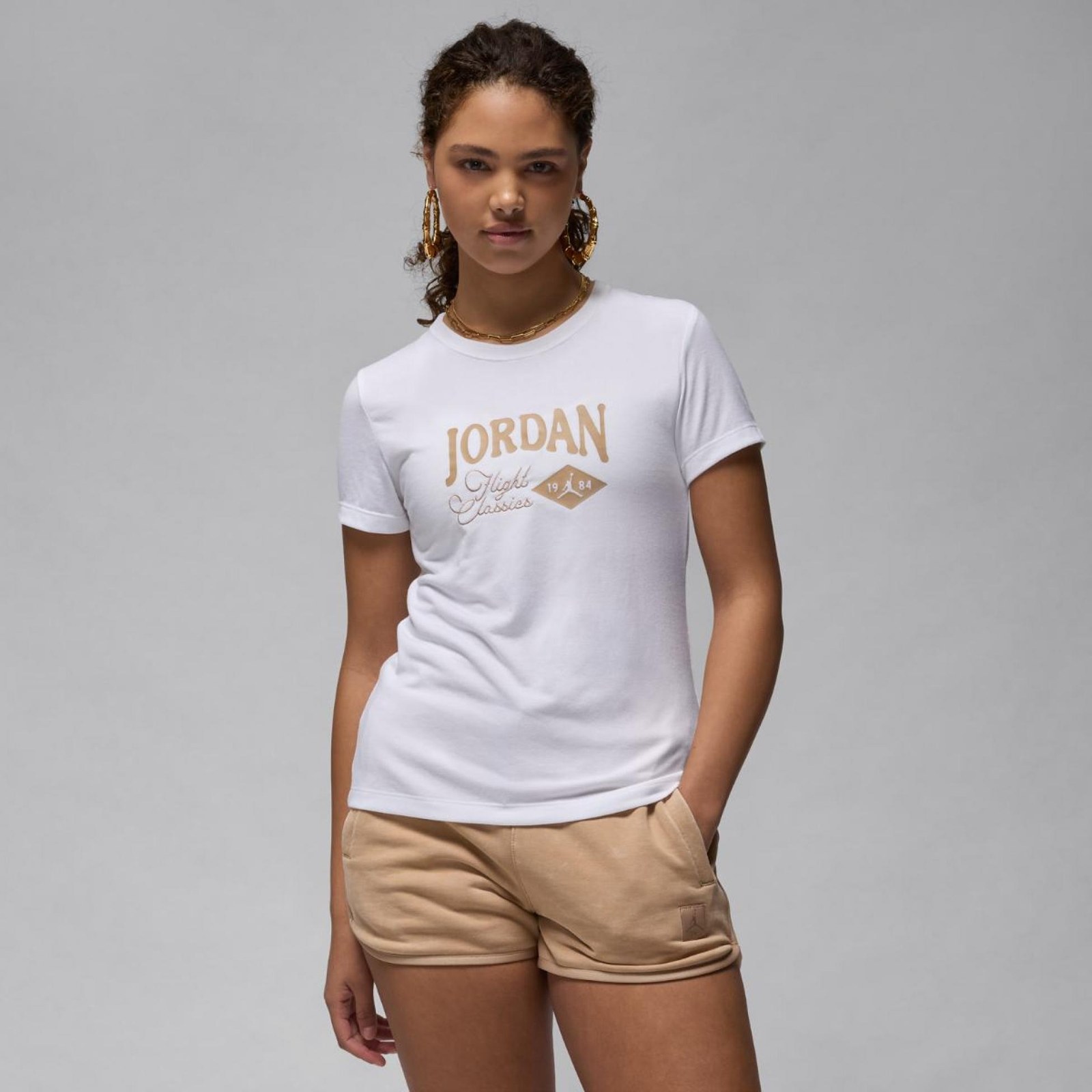 Жіноча футболка Jordan W Ss Gfx Slim Tee FN5723-100_image_2