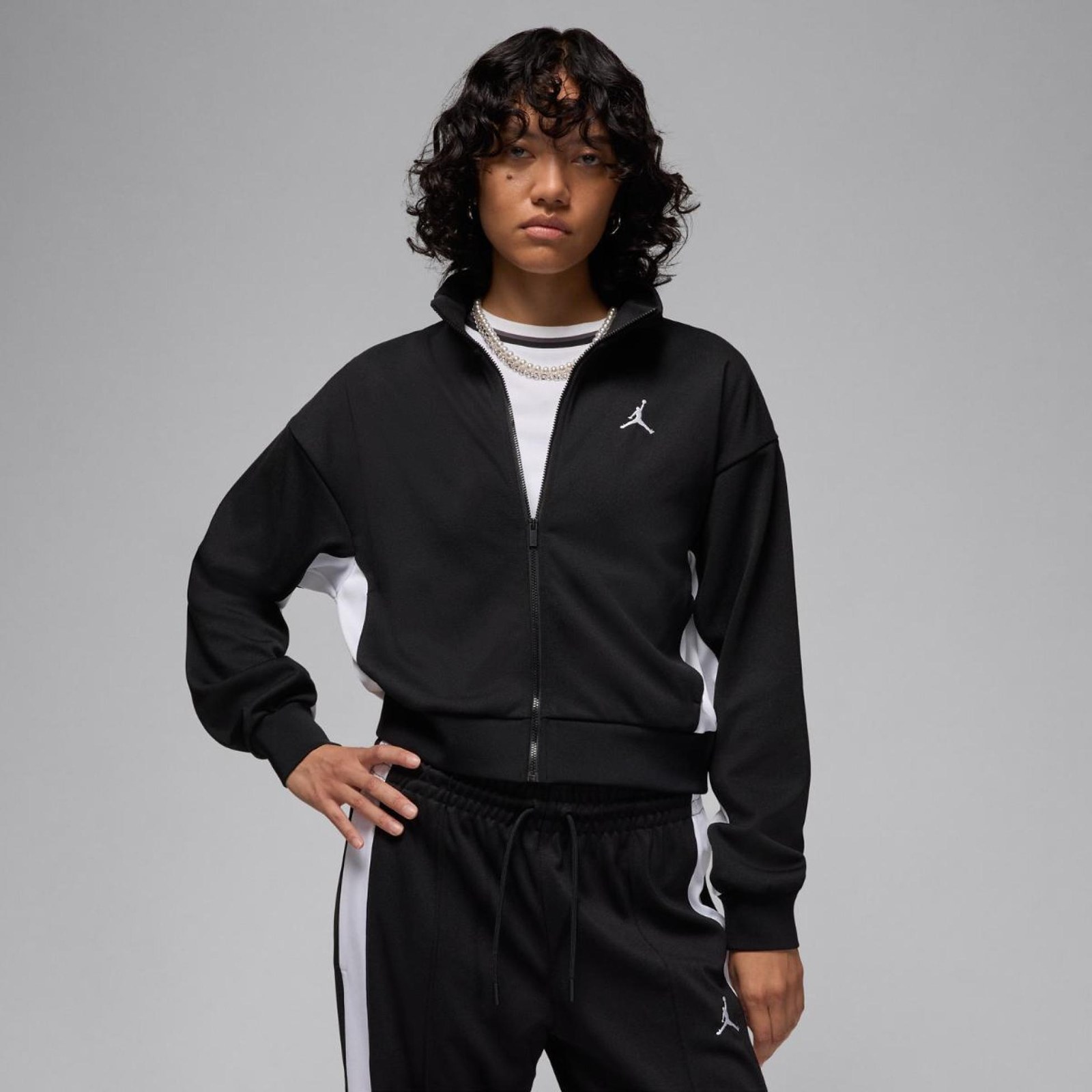 Жіноча толстовка Jordan W J Knit Jacket Core FV7104-010_image_2