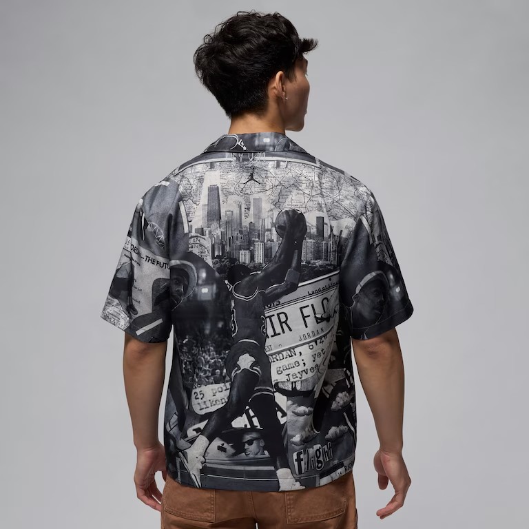 Сорочка чоловіча Air Jordan Essentials Printed Camp FV7311-133_image_5
