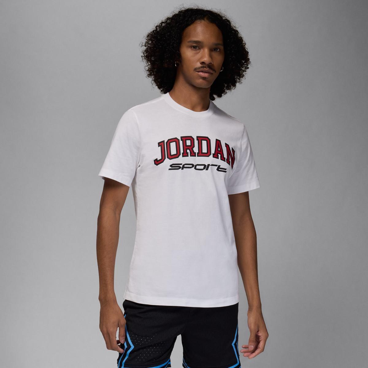 Чоловіча футболка Jordan M J Sprt Arch Ss Crew FZ1985-100_image_1