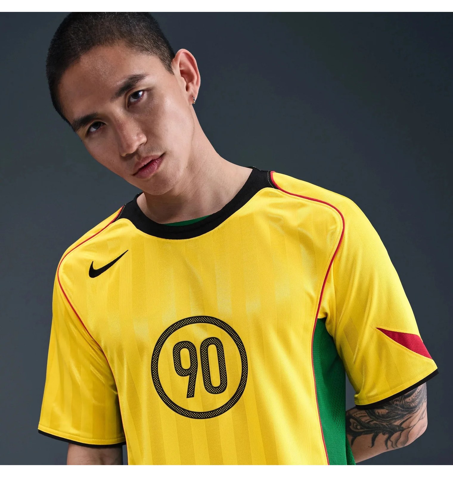 Мужская футболка Nike Total 90 Yellow IB4218-719_image_5