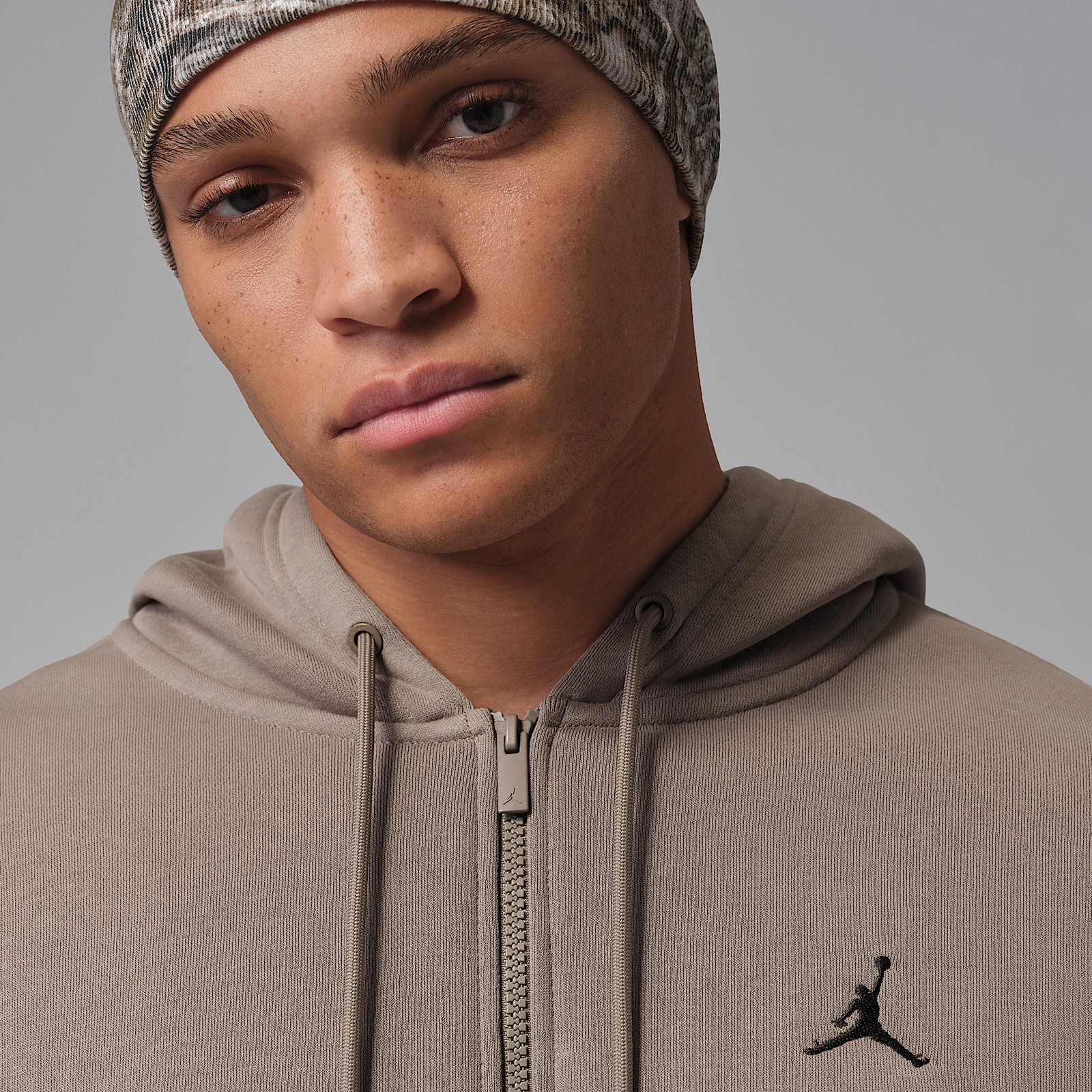 Толстовка чоловіча Jordan Brooklyn Fleece Oversized Full-Zip Hoodie IB7231-040_image_3