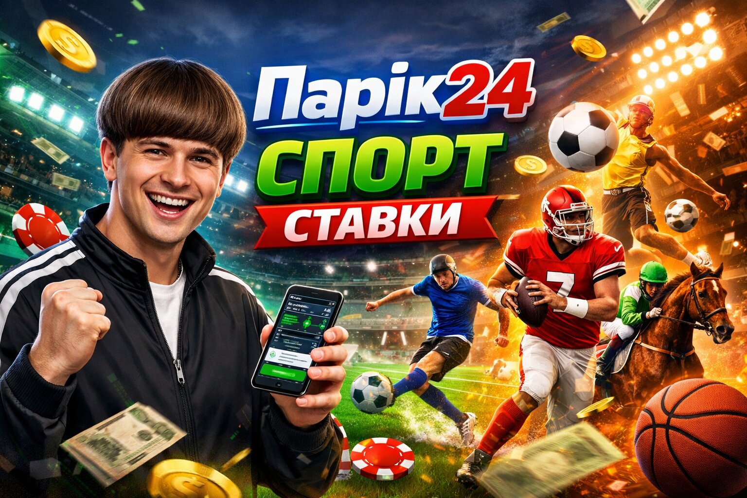 Як обрати вигідну подію для ставок на Парік24