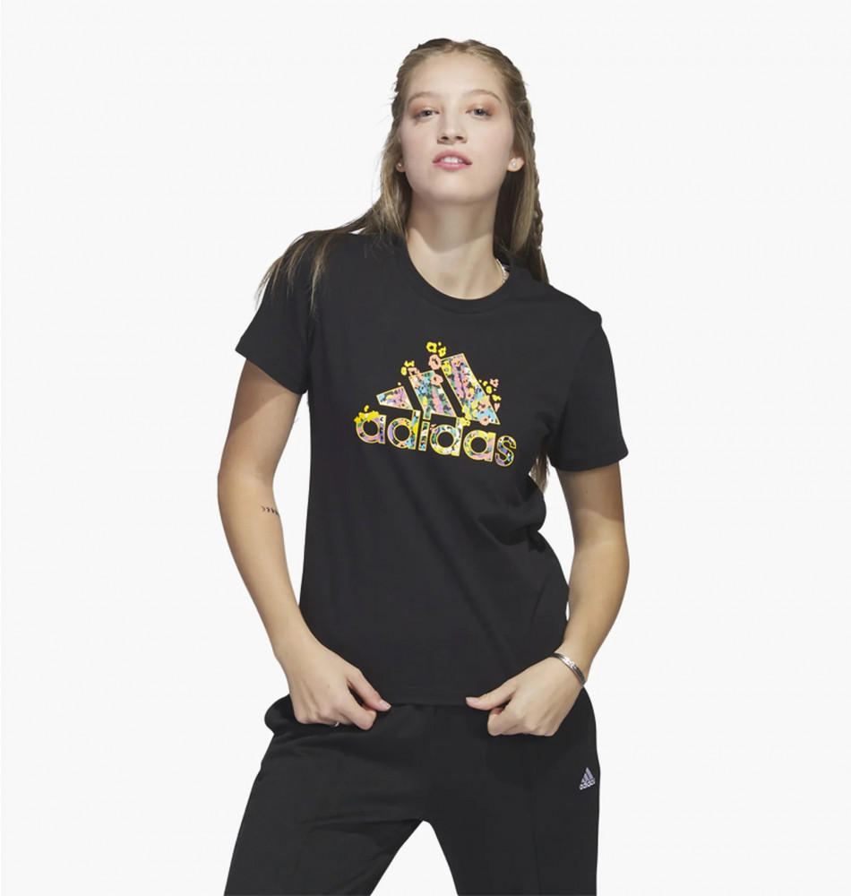 Футболка женская Adidas Floral Of Sport Graphic Tee HR5320_image_1