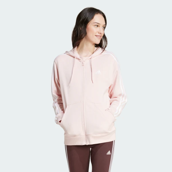 Худі Adidas Essentials 3-Stripes French Terry Regular Full-Zip IY4217_image_1